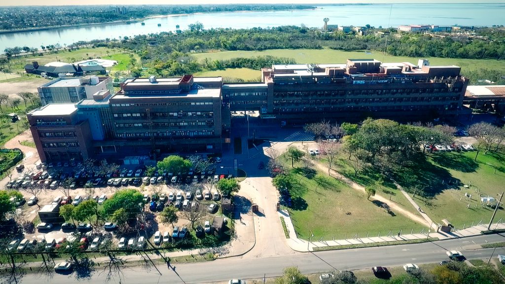 Vista área de la ciudad universitaria