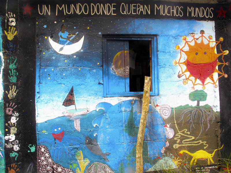 LA GUERRILLA ESTÉTICA DEL EZLN: los murales zapatistas como una nueva forma de visibilidad