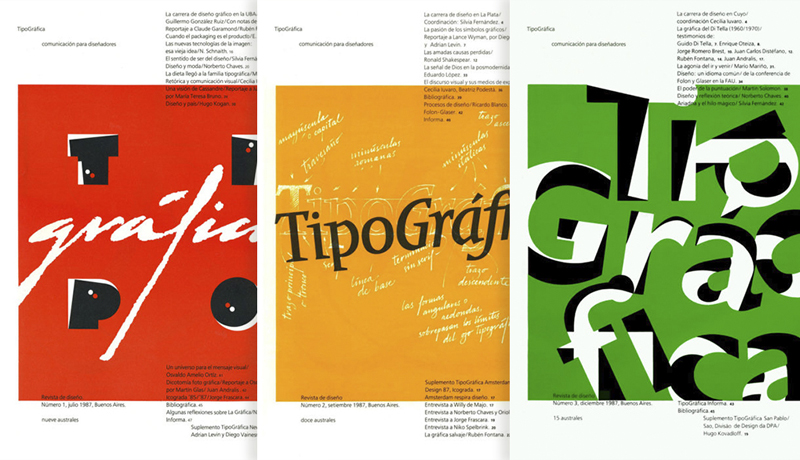 Diseño gráfico: años fundacionales